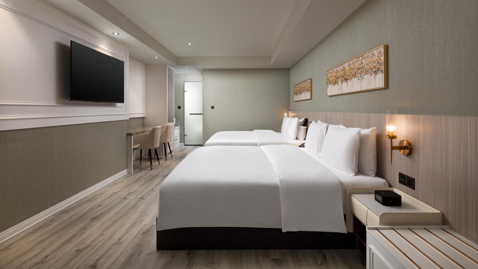 Tryp By Wyndham New Taipei Linkou 新北林口爵怡溫德姆酒店機場捷運mrta9林口站 Exteriör bild